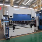 জলবাহী প্রেস ব্রেক ধাতুপট্টাবৃত ধাতু শীট 12 মিমি 3 মিটার